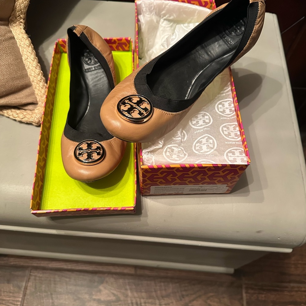 Tory Burch flats. Size 10.5